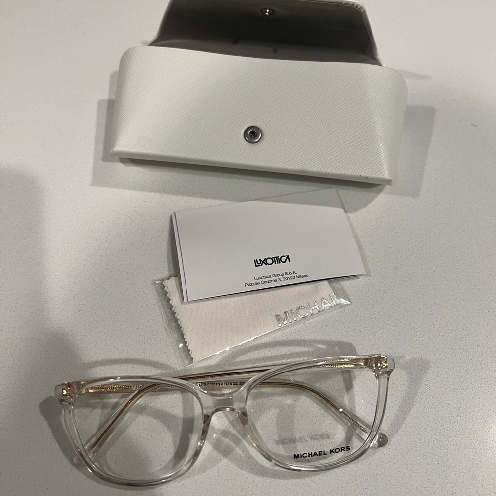 Michael Kors clear Frame